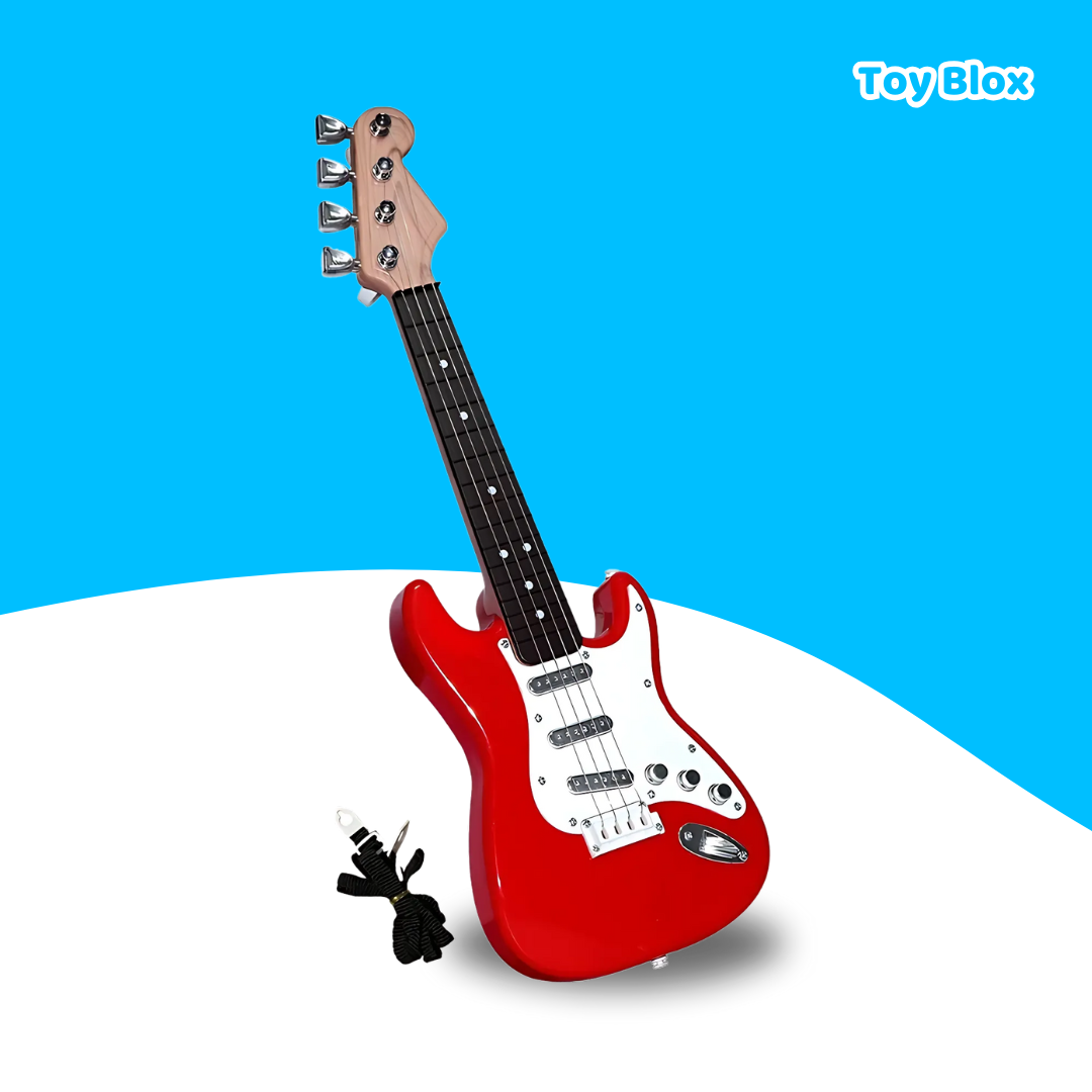 Toy Blox Guitarra Divertida – Instrumento Musical Elétrico para Crianças