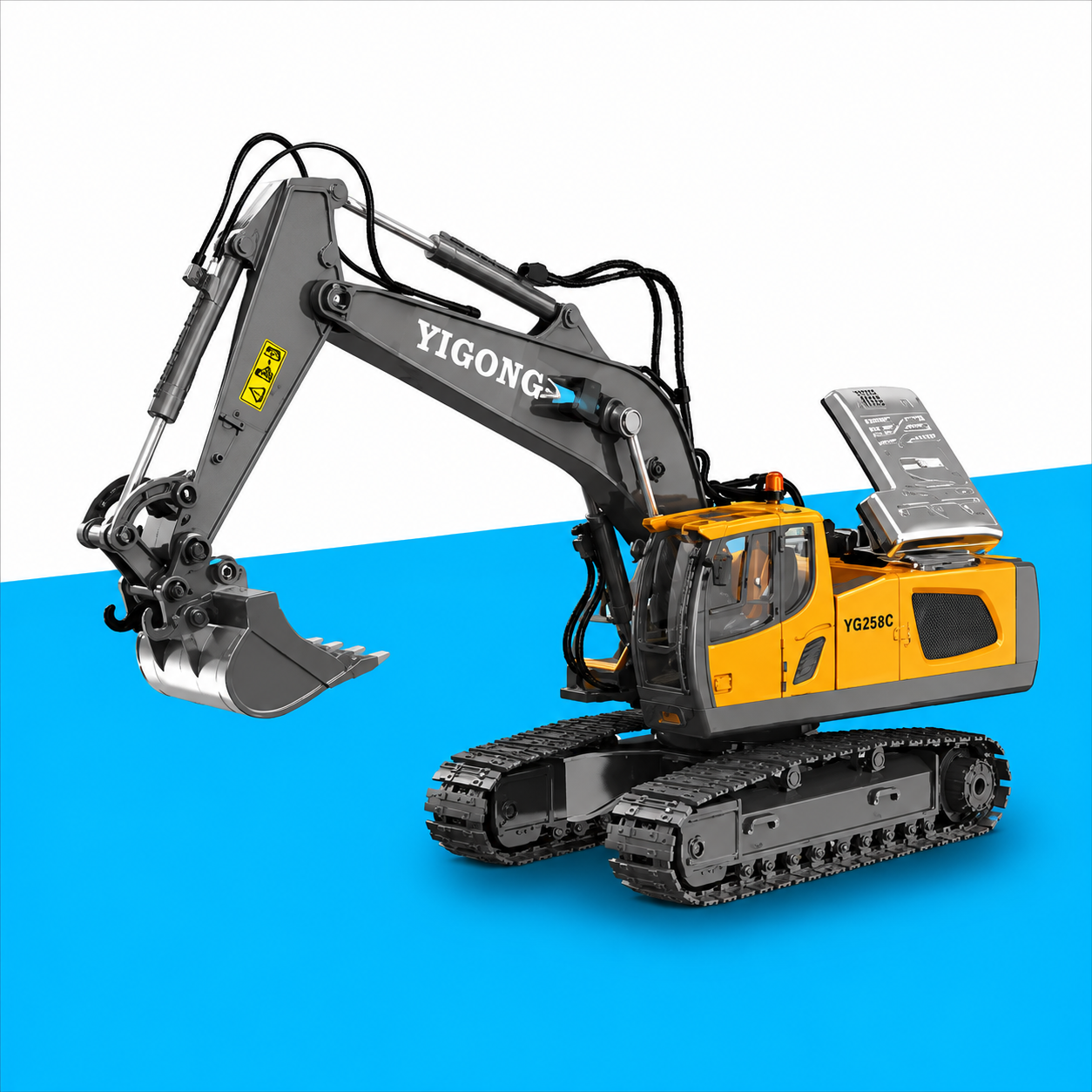 Toy Blox Escavadeira RC – Controlado por Controle Remoto