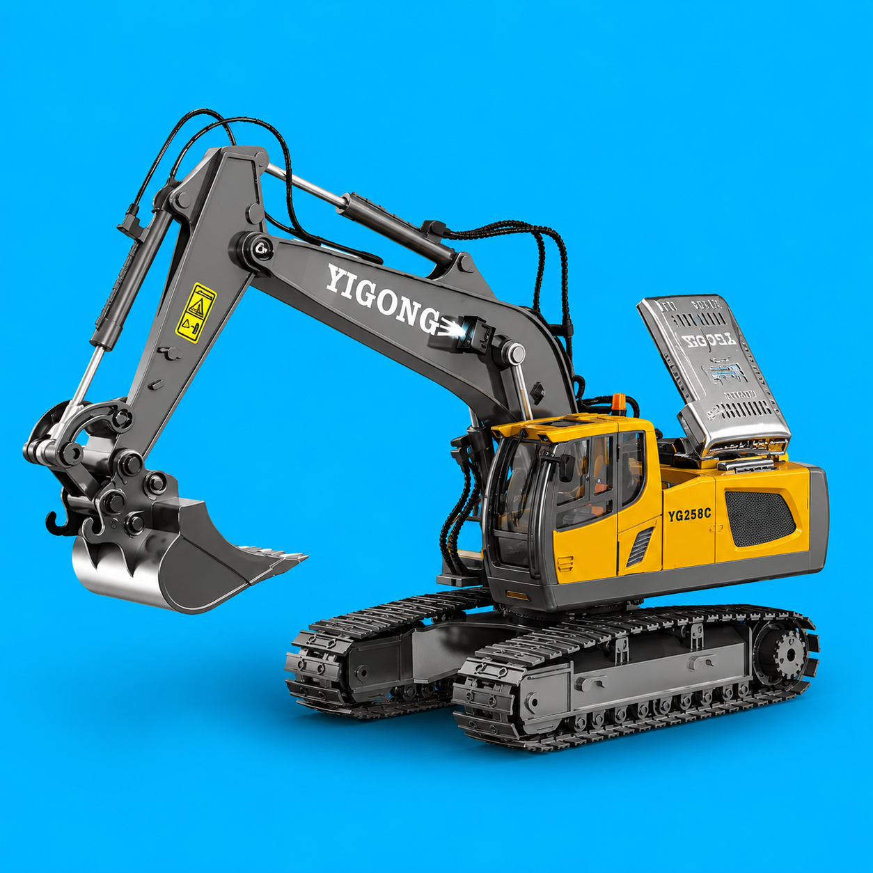 Toy Blox Escavadeira RC – Controlado por Controle Remoto