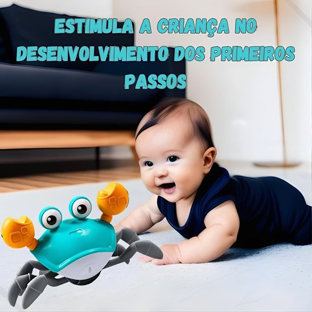 Caranguejo Fujão - Brinquedo Interativo