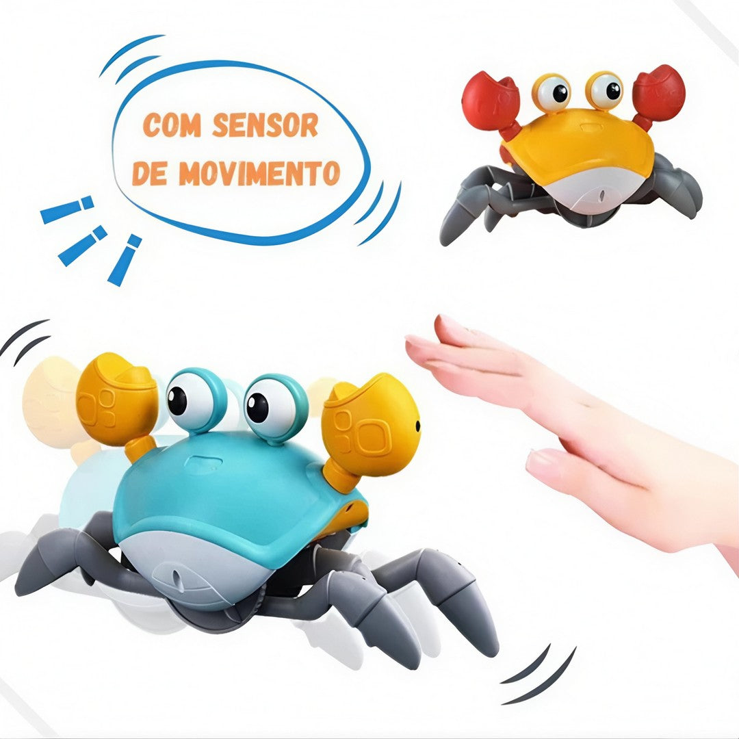 Caranguejo Fujão - Brinquedo Interativo