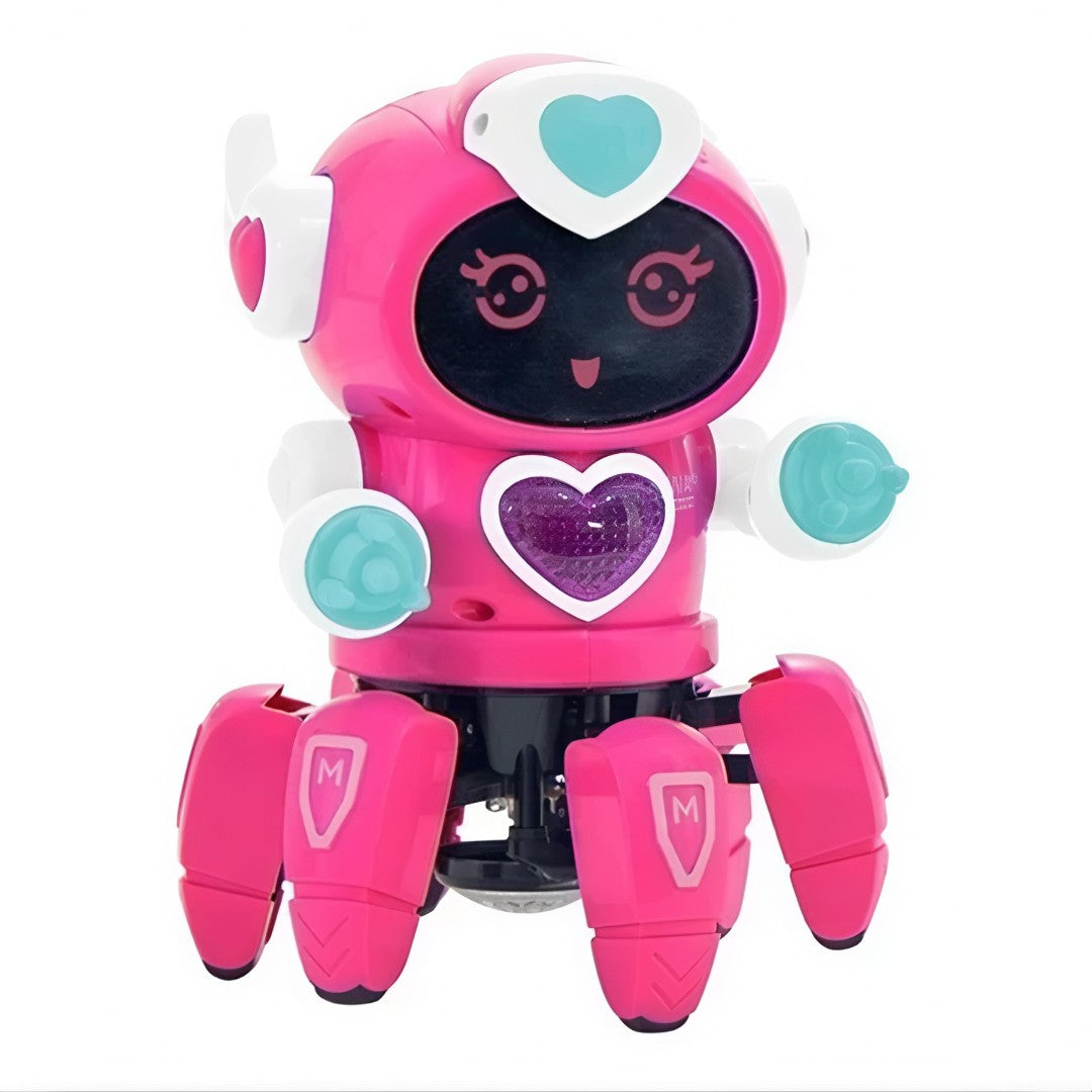 🤖 RoboSpider™ – Aranha Dançarina com Luzes, Som e Movimento