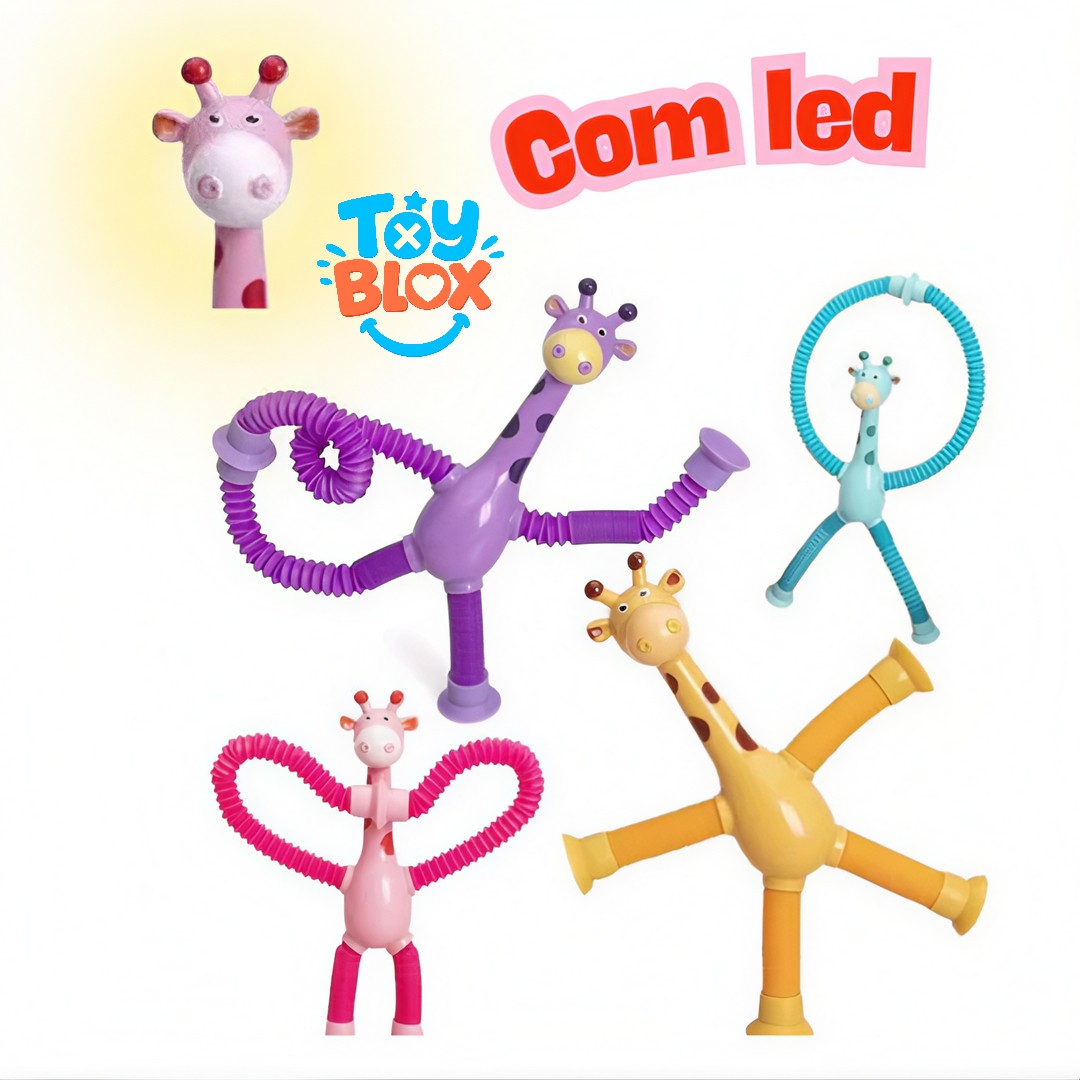 GiraPop™ – Tubo Girafa LED Divertido