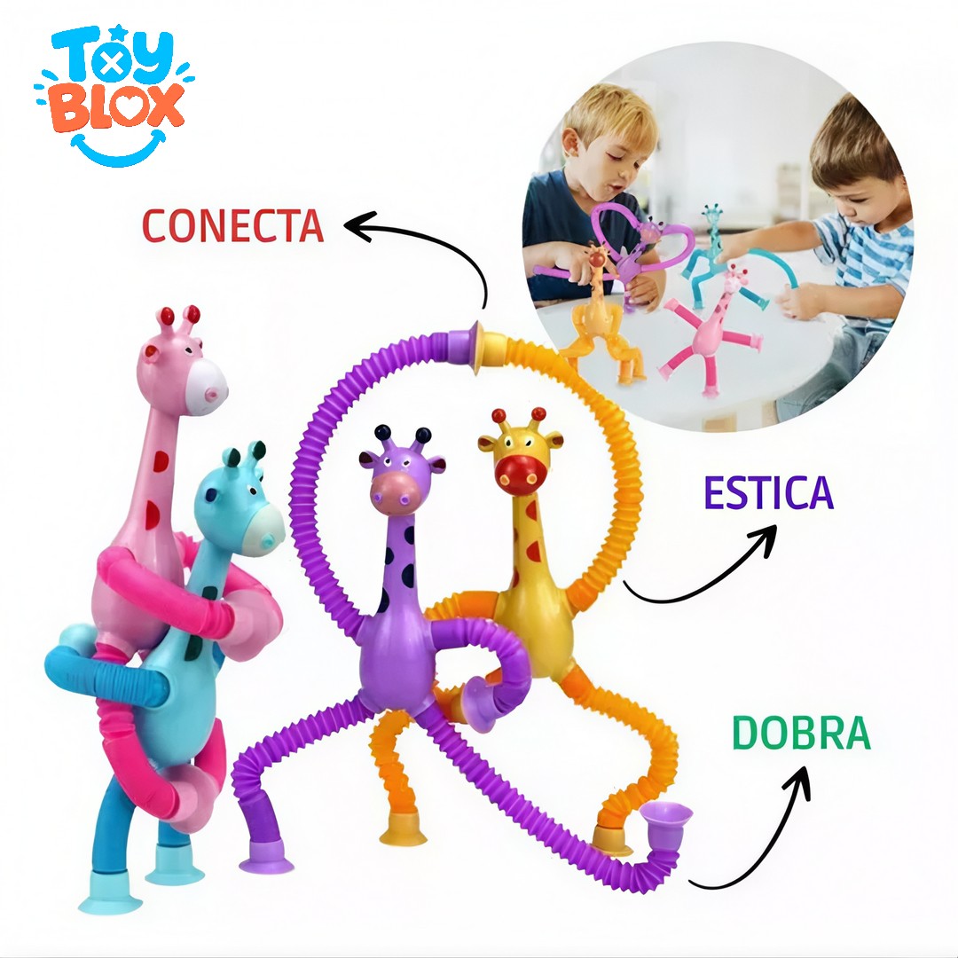 GiraPop™ – Tubo Girafa LED Divertido