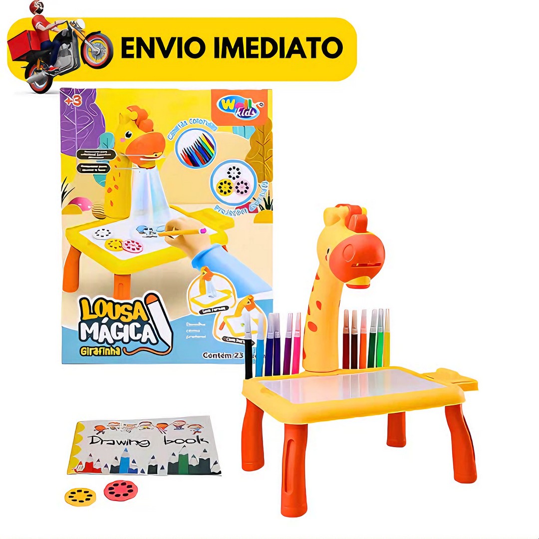 GiraLousa Mágica – Projetor Infantil de Desenho