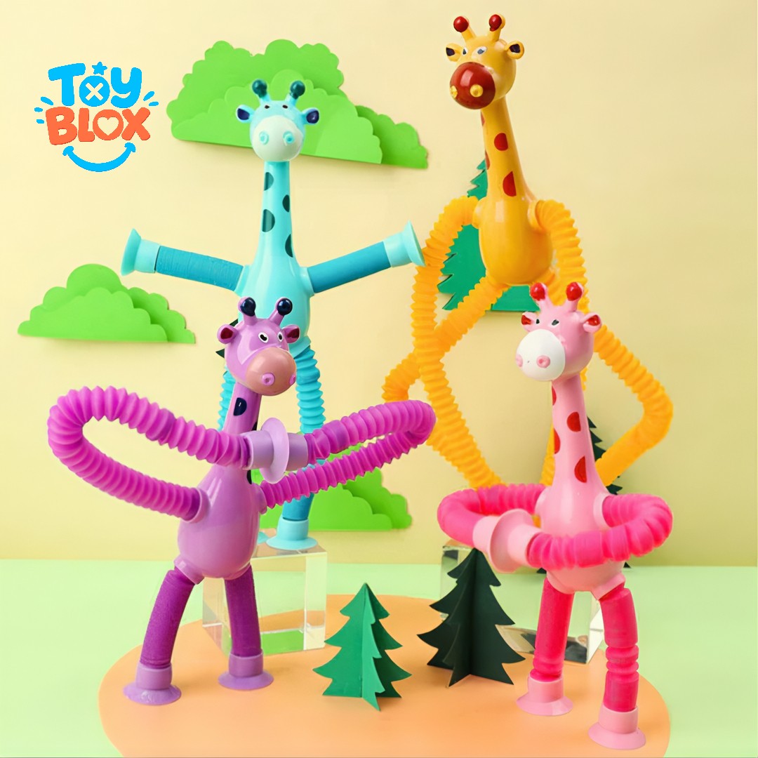 GiraPop™ – Tubo Girafa LED Divertido