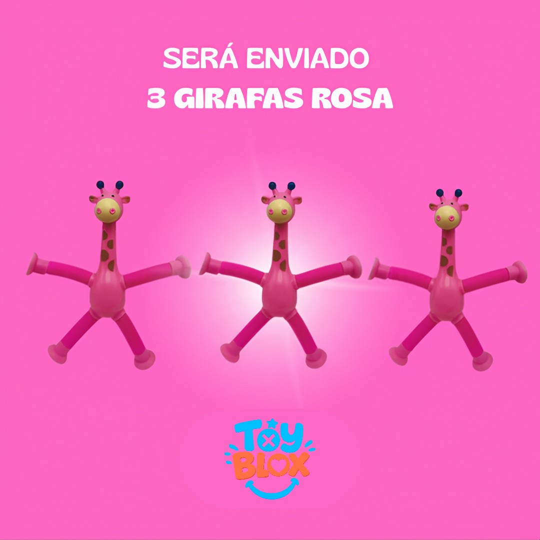 GiraPop™ – Tubo Girafa LED Divertido