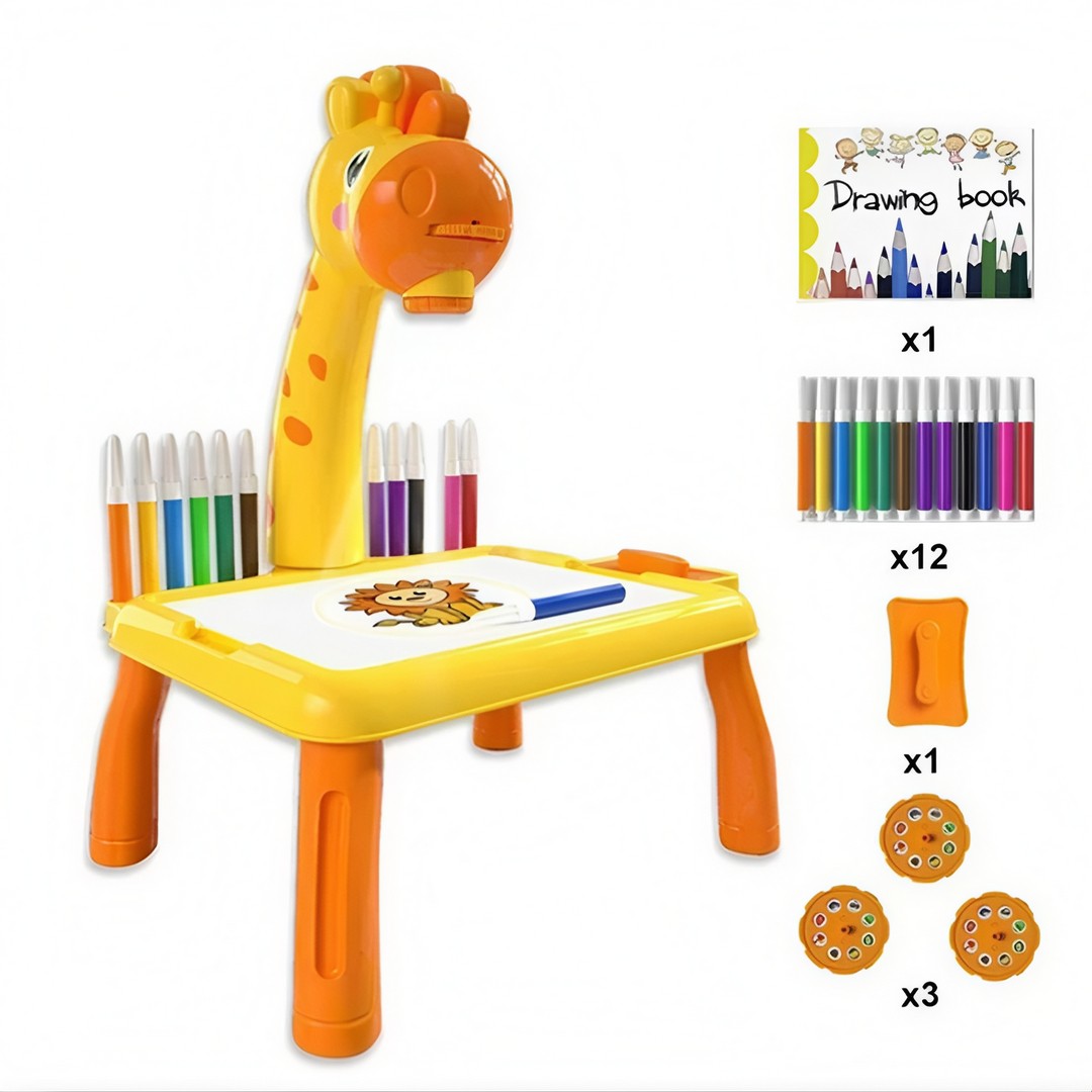 GiraLousa Mágica – Projetor Infantil de Desenho