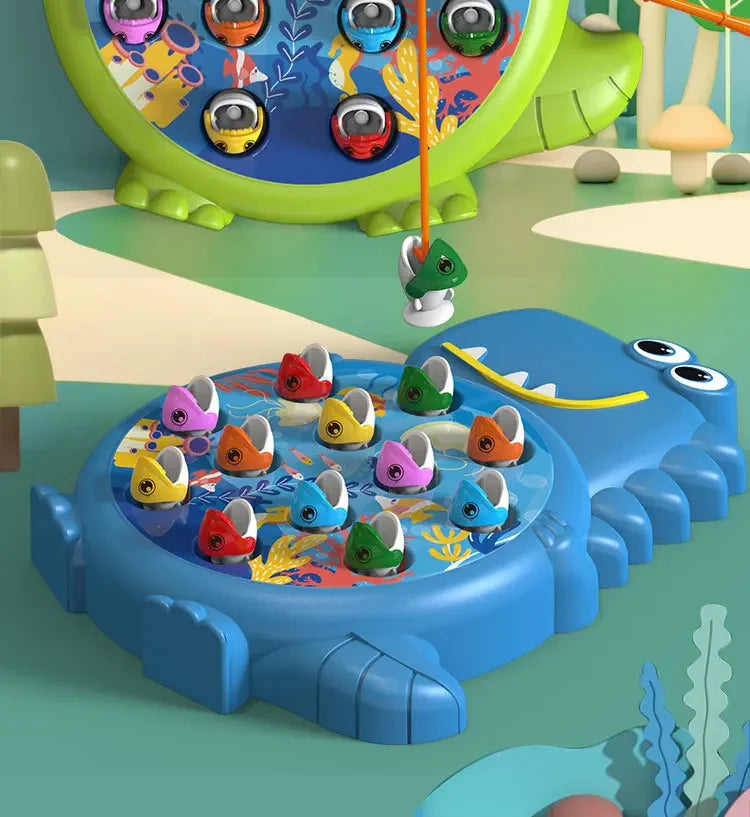 Toy Blox Dino Pescaria – Jogo Educativo Magnético