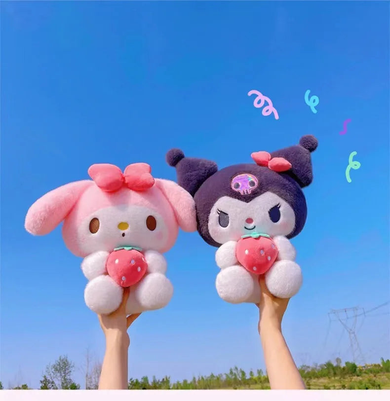 Toy Blox Kuromi Moranguinho – Almofada de Pelúcia Fofa