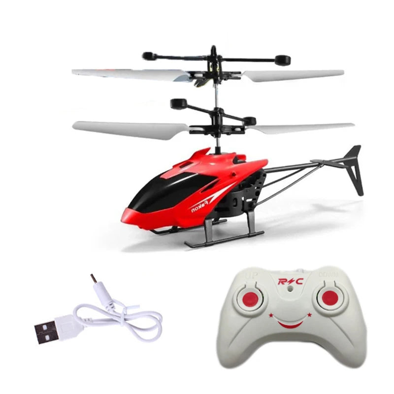 Toy Blox Helicóptero Turbo – RC Recarregável e Resistente