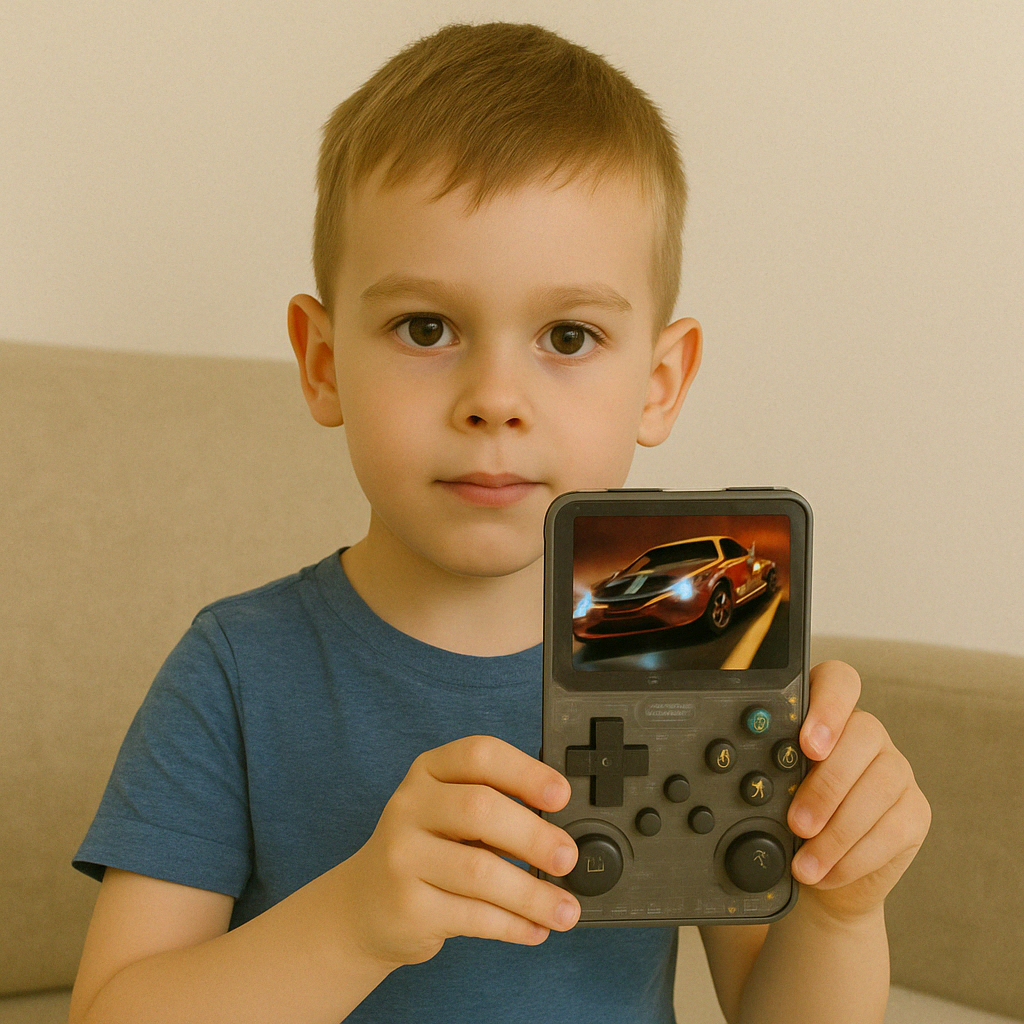 Toy Blox R36S – Diversão retrô no seu bolso!