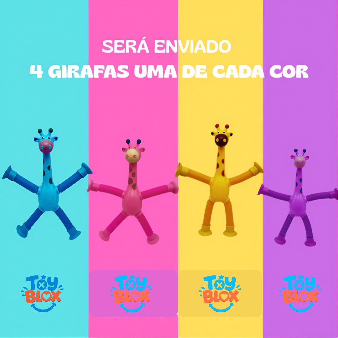 GiraPop™ – Tubo Girafa LED Divertido