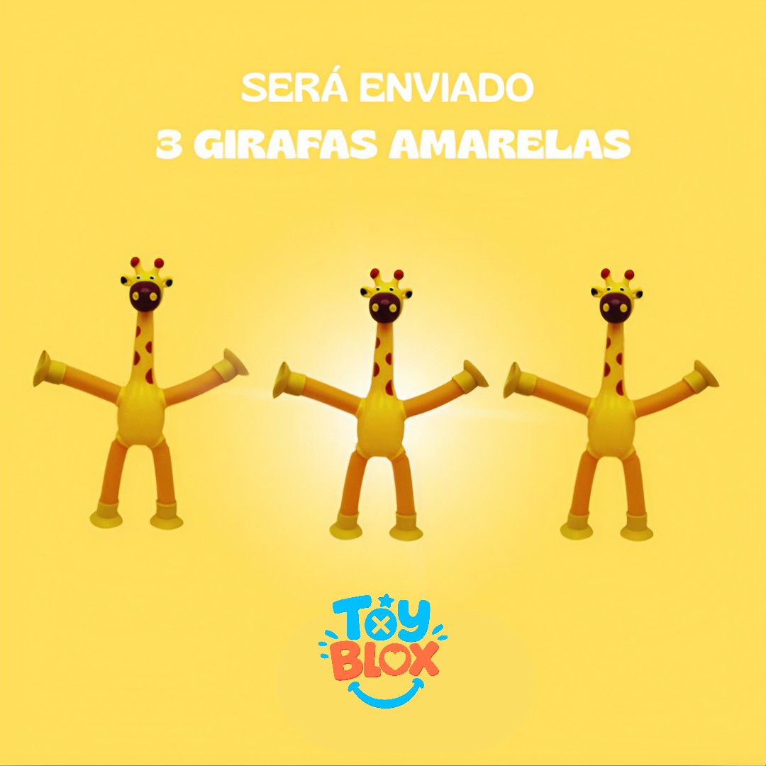 GiraPop™ – Tubo Girafa LED Divertido