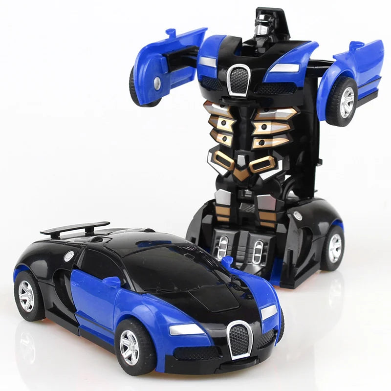 Toy Blox Robo Car 2 em 1 – Brinquedo de Transformação Mini