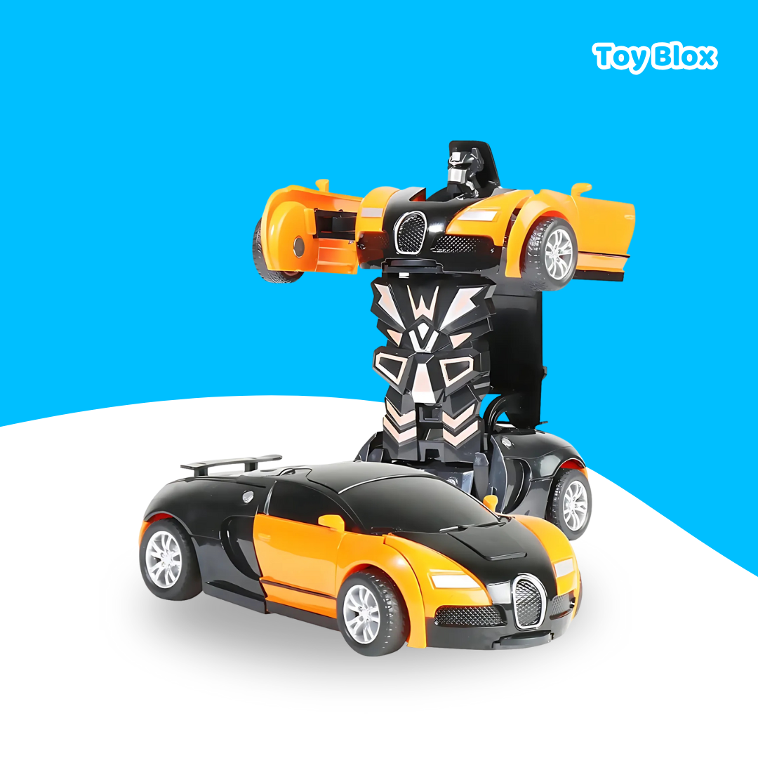 Toy Blox Robo Car 2 em 1 – Brinquedo de Transformação Mini
