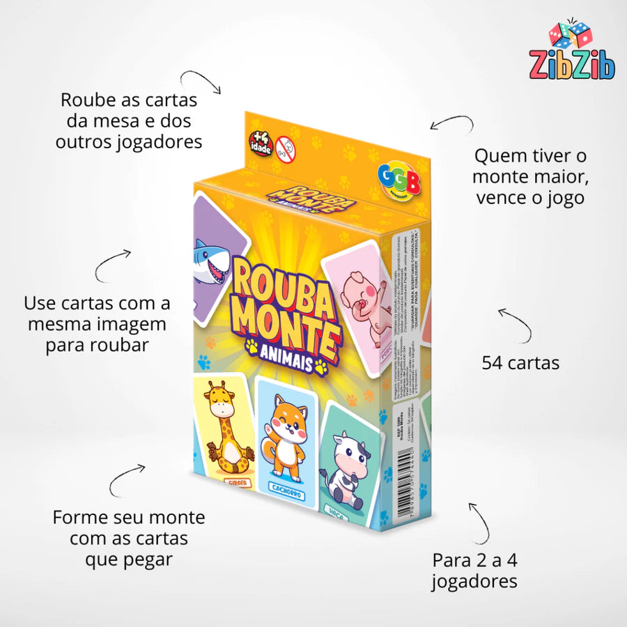 Kit Completo de Jogos de Cartas para Crianças – Aprendizado + Diversão sem Telas